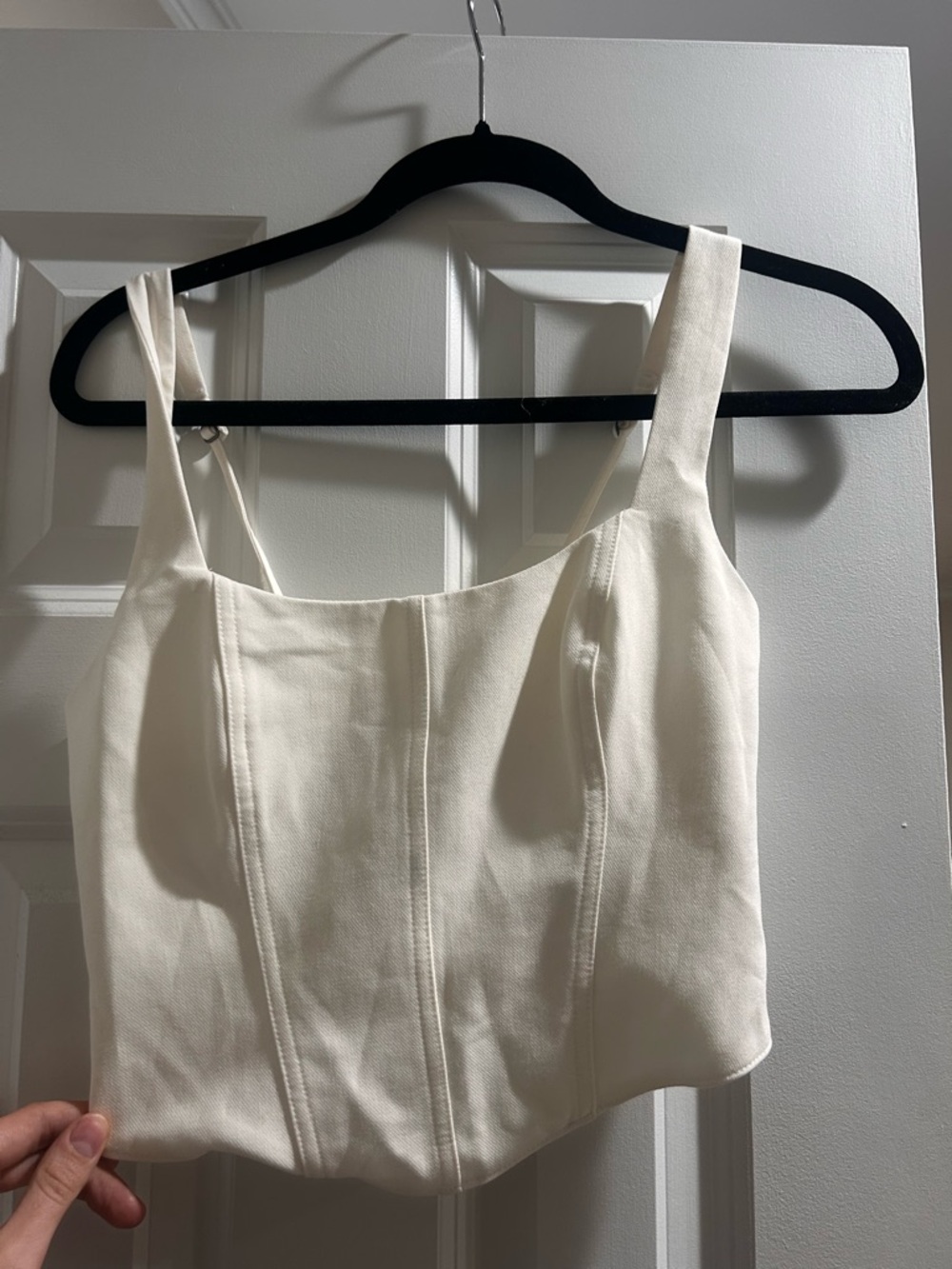Abercrombie & Fitch Cropped Corset Top